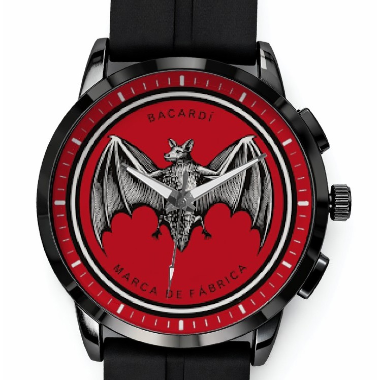 Bacardi /Jam Tangan Pria Bacardi Custom Keren