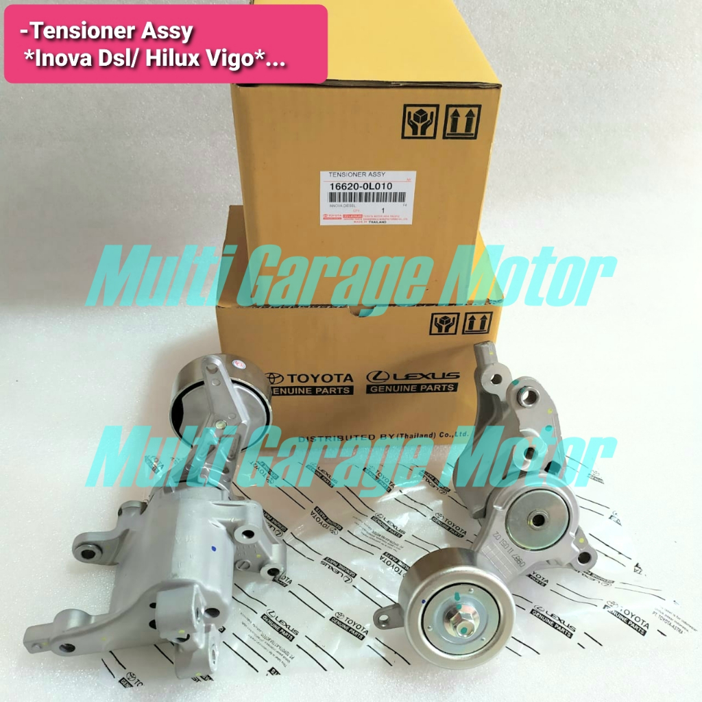 Tensioner Fanbel Setelan Pully Van Belt Toyota INNOVA DIESEL FORTUNER HILUX Double Cabin 16620-0L010