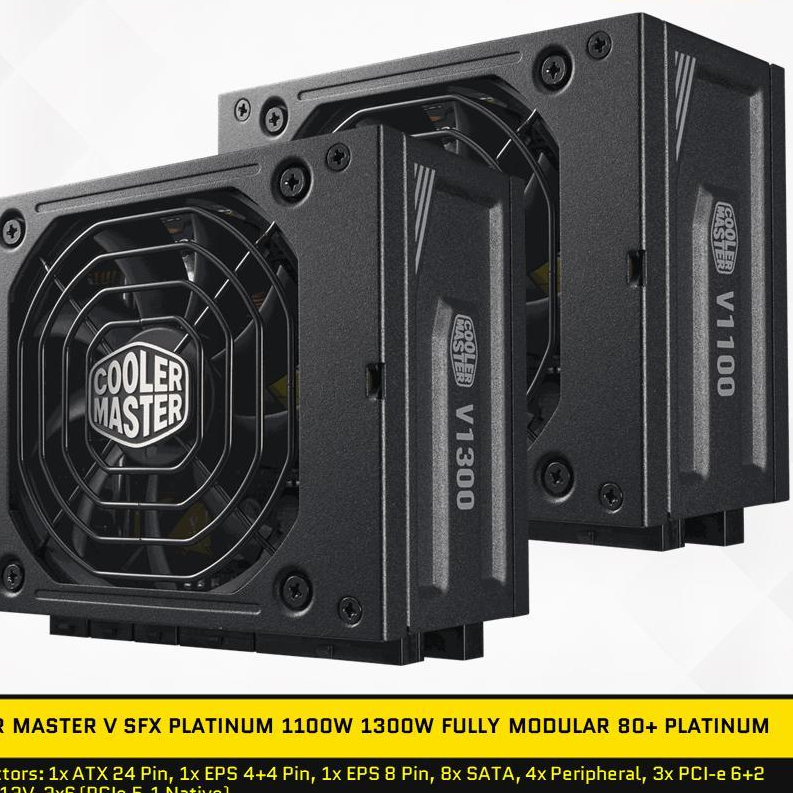 COOLER MASTER PSU POWER SUPPLY V SFX PLATINUM 1100W (80+ PLATINUM)