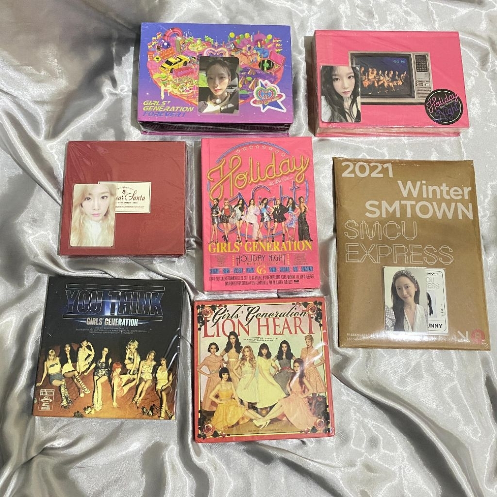(Ready) snsd girls generation Album only official tts Taeyeon Tiffany Seohyun Yoona [baca deskripsi]