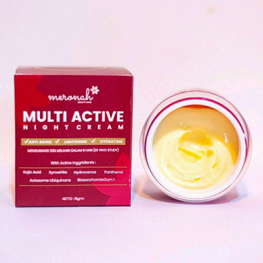 [MERONAH BEAUTY CARE] MULTI ACTIVE NIGHT CREAM - BENING BY CLINIC ORIGINAL