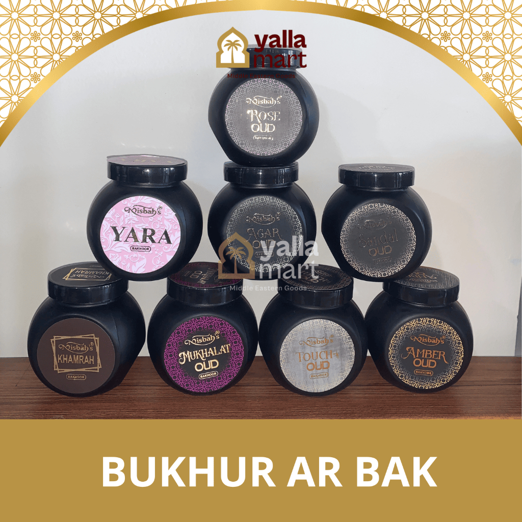 Bukhur AR BAK - Bukhur Arab - Bukhur Touch Oud - Agar Oud - Amber Oud - Khamrah - Mukhalat Oud - Ros