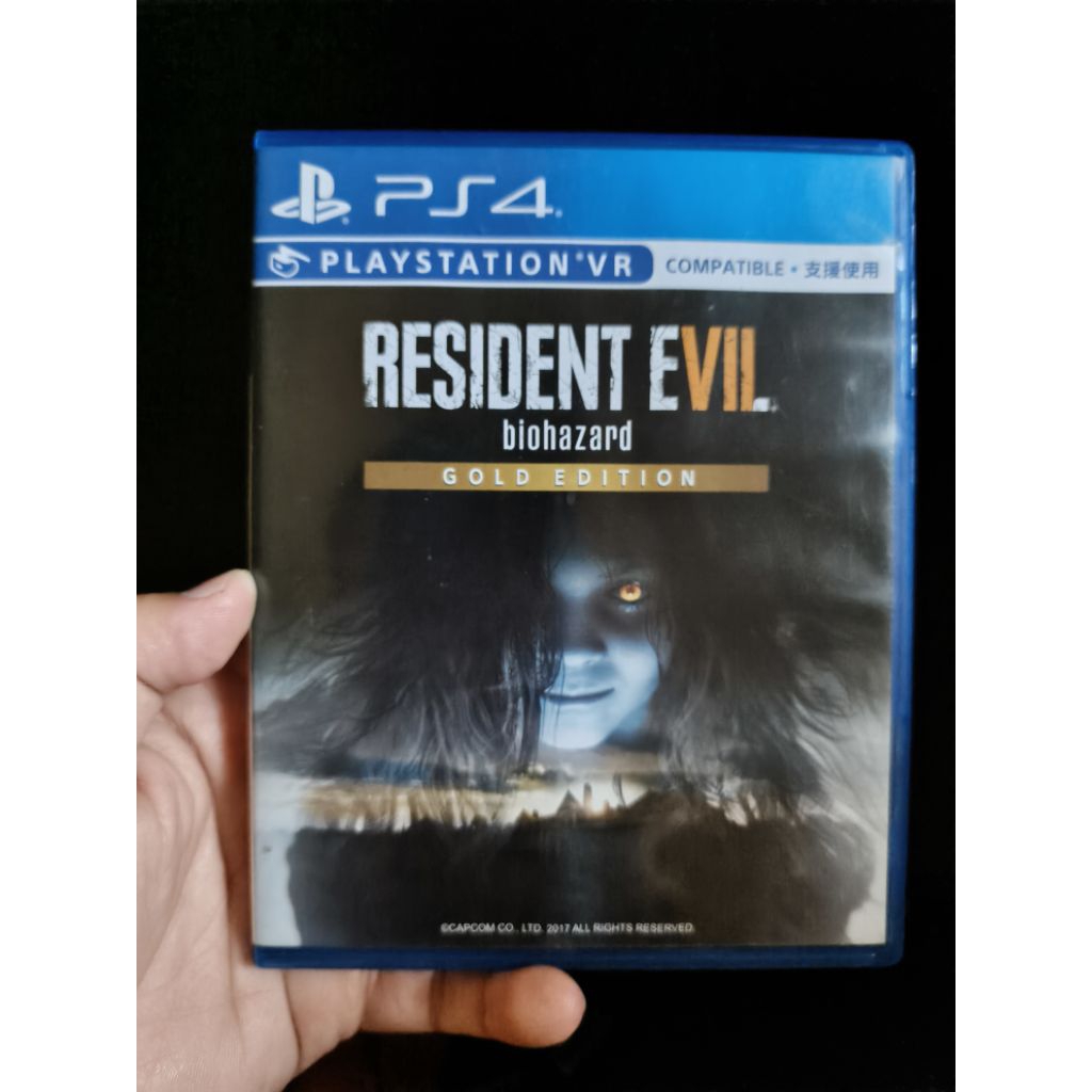 BD KASET PS4 RESIDENT EVIL 7 GOLD EDITION