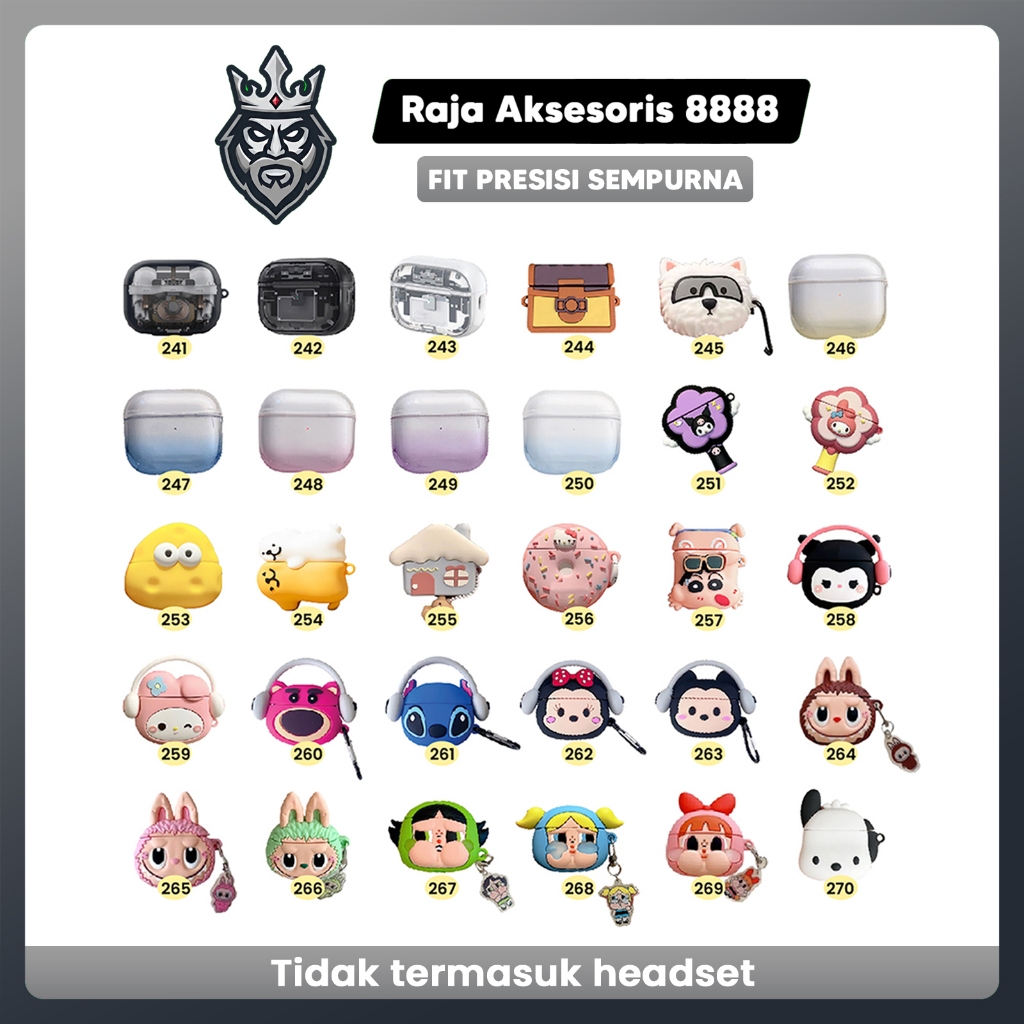 Case pods Karakter Lotso Headset Sillicon Premium Quality