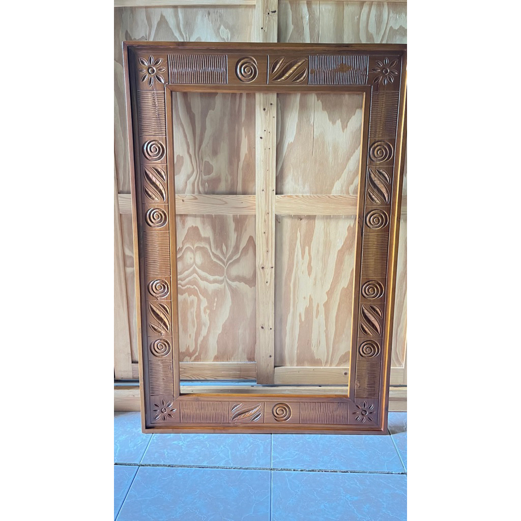frame cermin jati jepara
