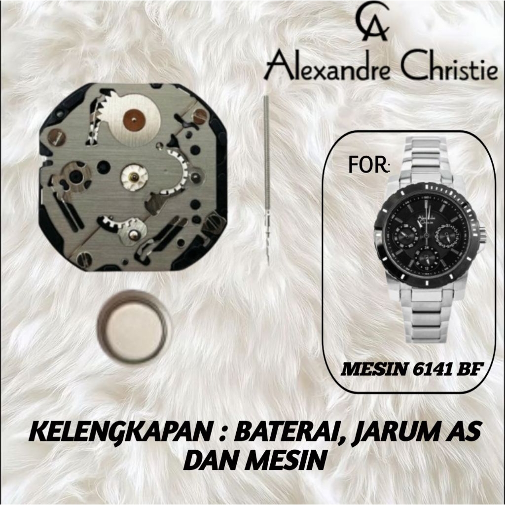Mesin Alexandre Christie original 6141 BF