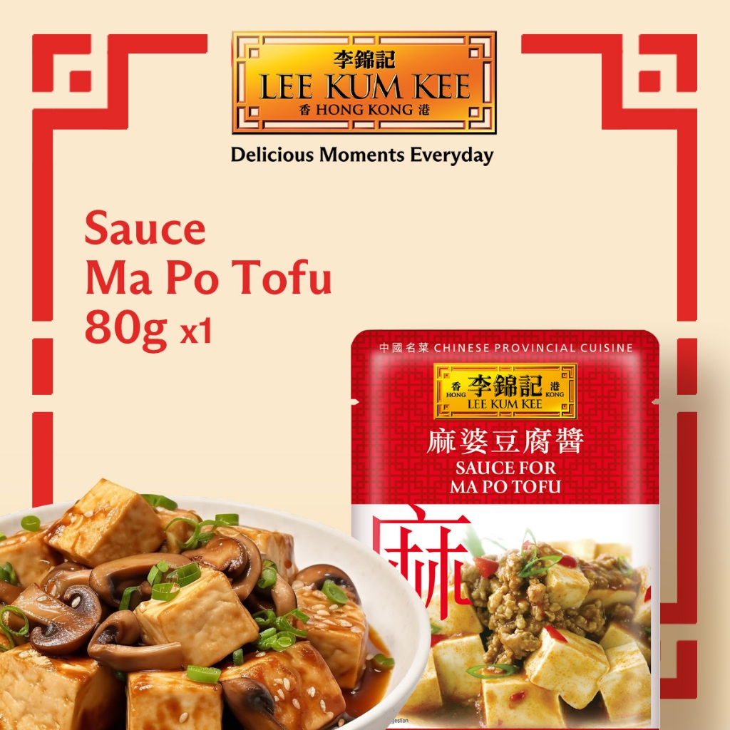 LEE KUM KEE Sauce For Ma Po Tofu | Bumbu Instant Ma Po Tofu 80gr