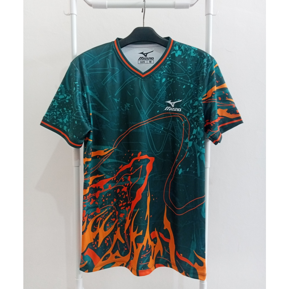 Kaos Voli Badminton Men Mizuno/Jersey Voli Badminton Men Mizuno/Celana Voli Badminton Men Mizuno/Set