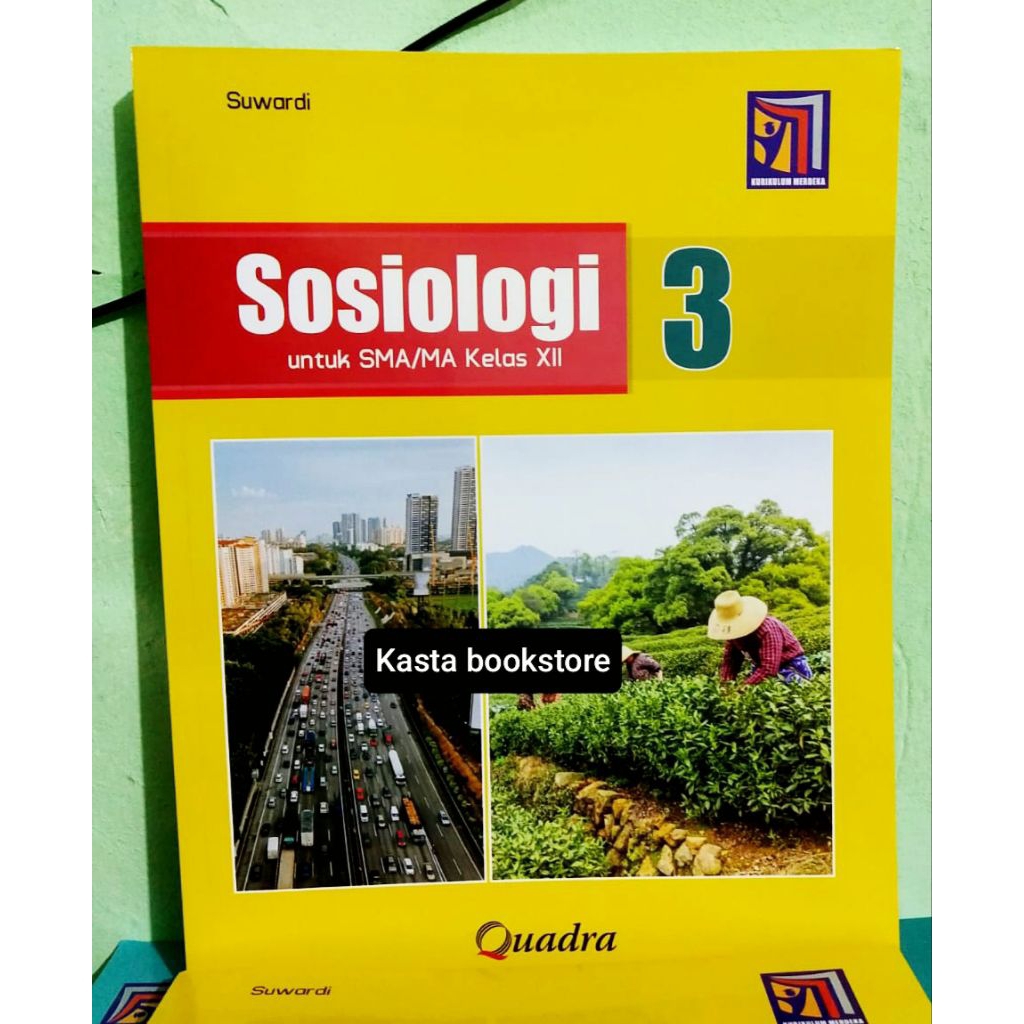Buku Sosiologi Kelas 12 SMA Kurikulum Merdeka Quadra