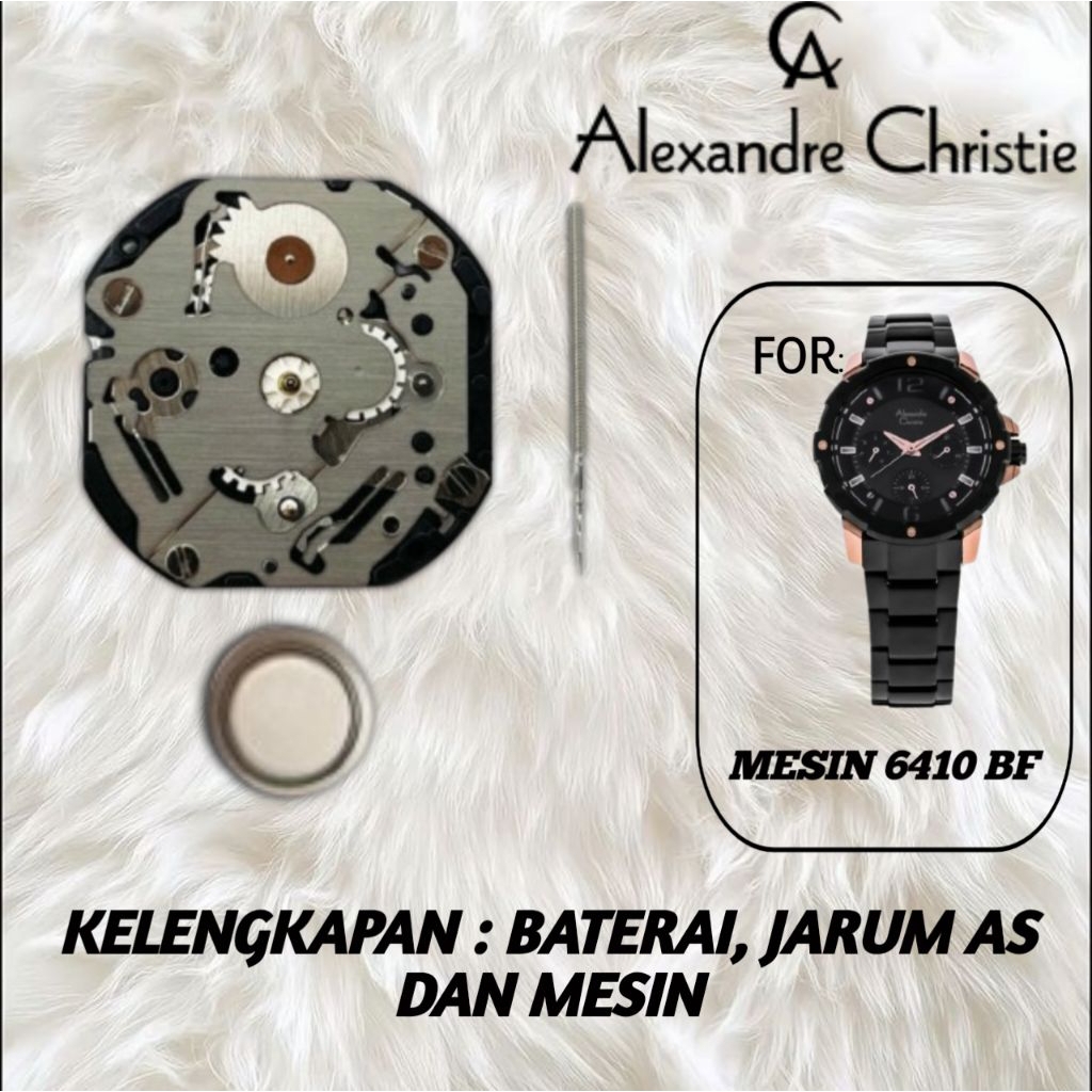 Mesin Alexandre Christie original 6410 BF