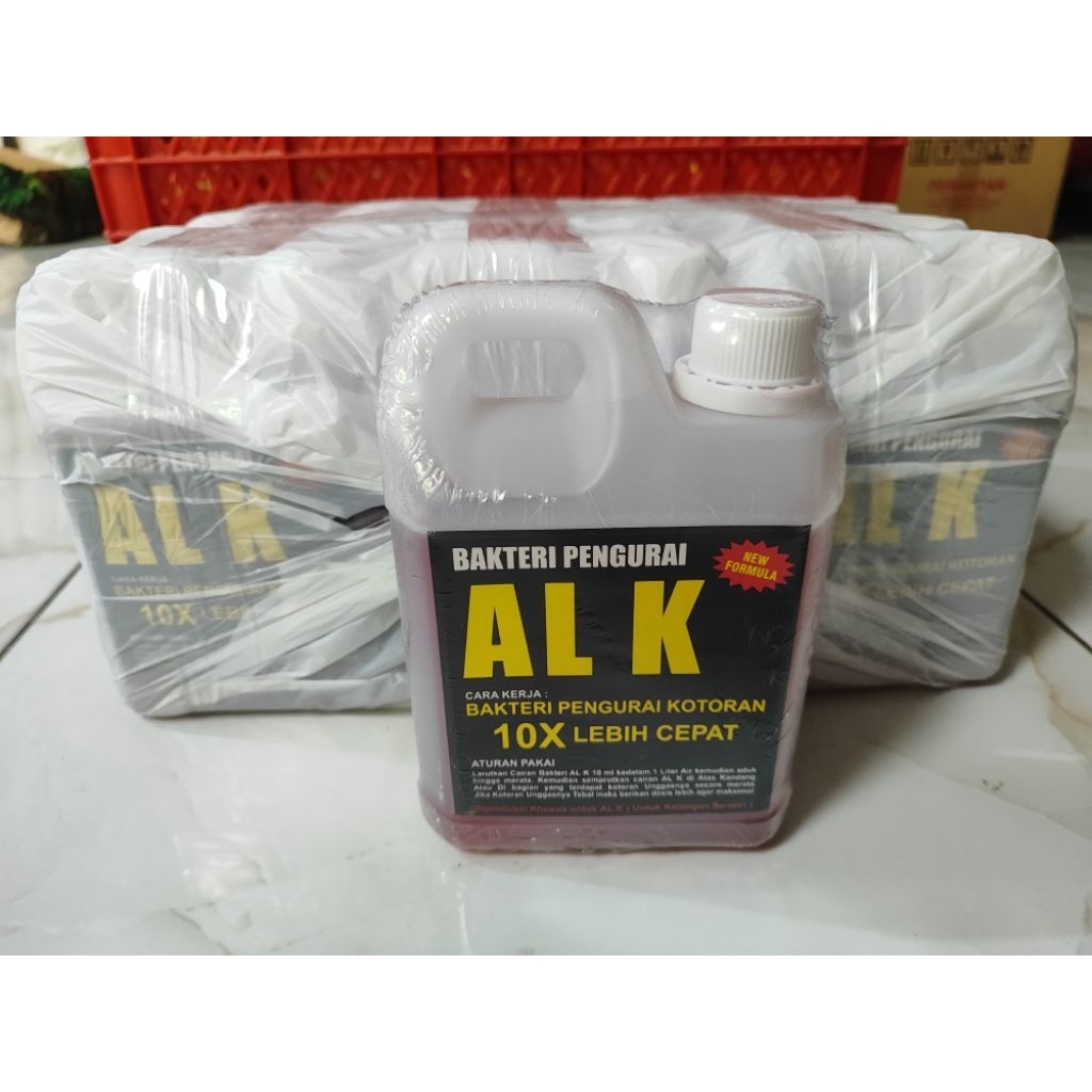 AL K Bakteri Pengurai kotoran , kemasan 1 liter