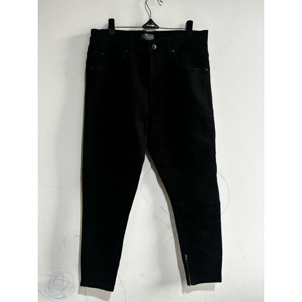ZARAMAN JEANS PANJANG HITAM PEKAT