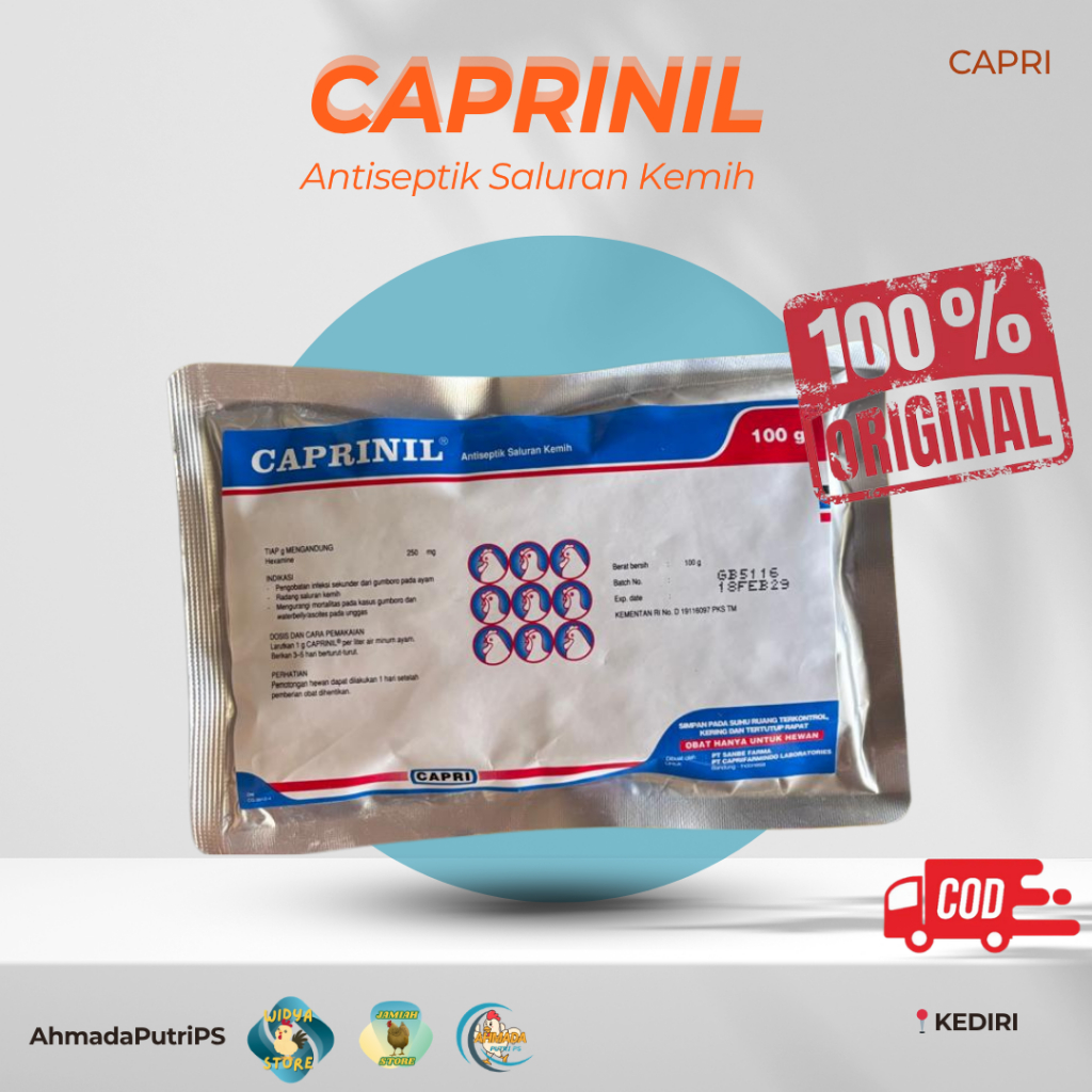 CAPRINIL SANBE 100 GRAM ATASI GUMBORO