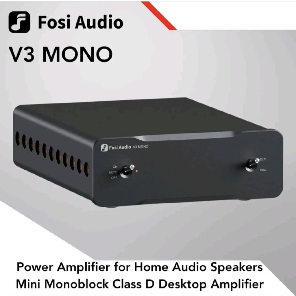 Fosi Audio V3 Mono V3Mono PSU 48 Volt / Power Amplifier