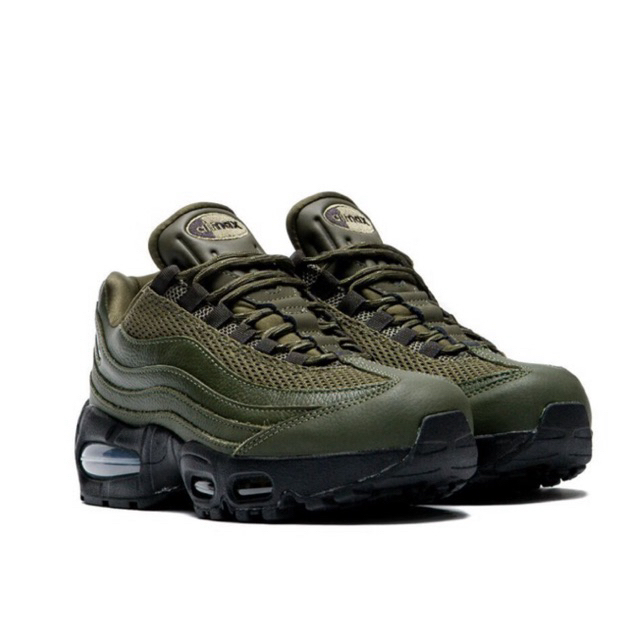 Nike Air Max 95 Big Bubble Cargo Khaki Olive Black Original Resmi