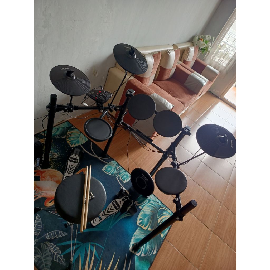 drum elektrik nux dm1x original (second like new) 5x pemakaian segerrrrr banagetttttt