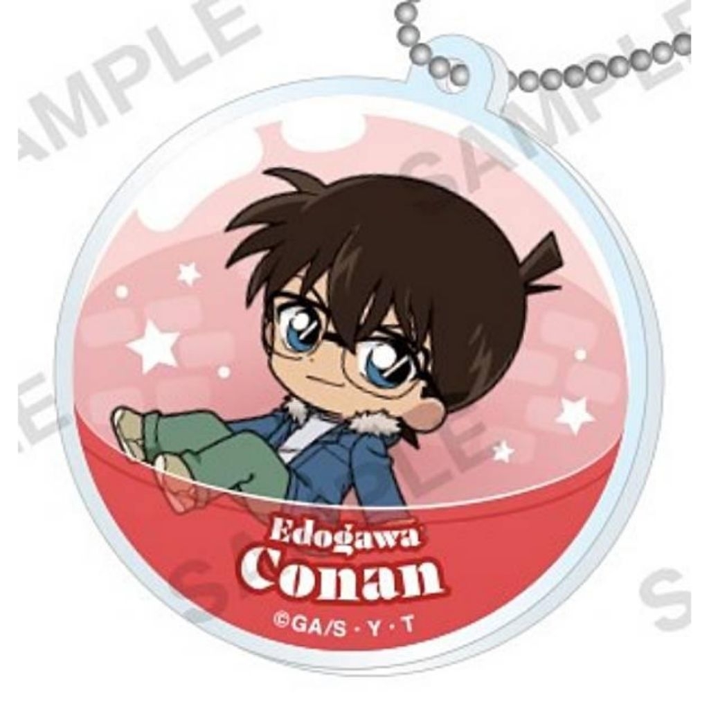 Gashapon Edogawa Conan Detective Conan KoroKore Capsule Acrylic Keychain