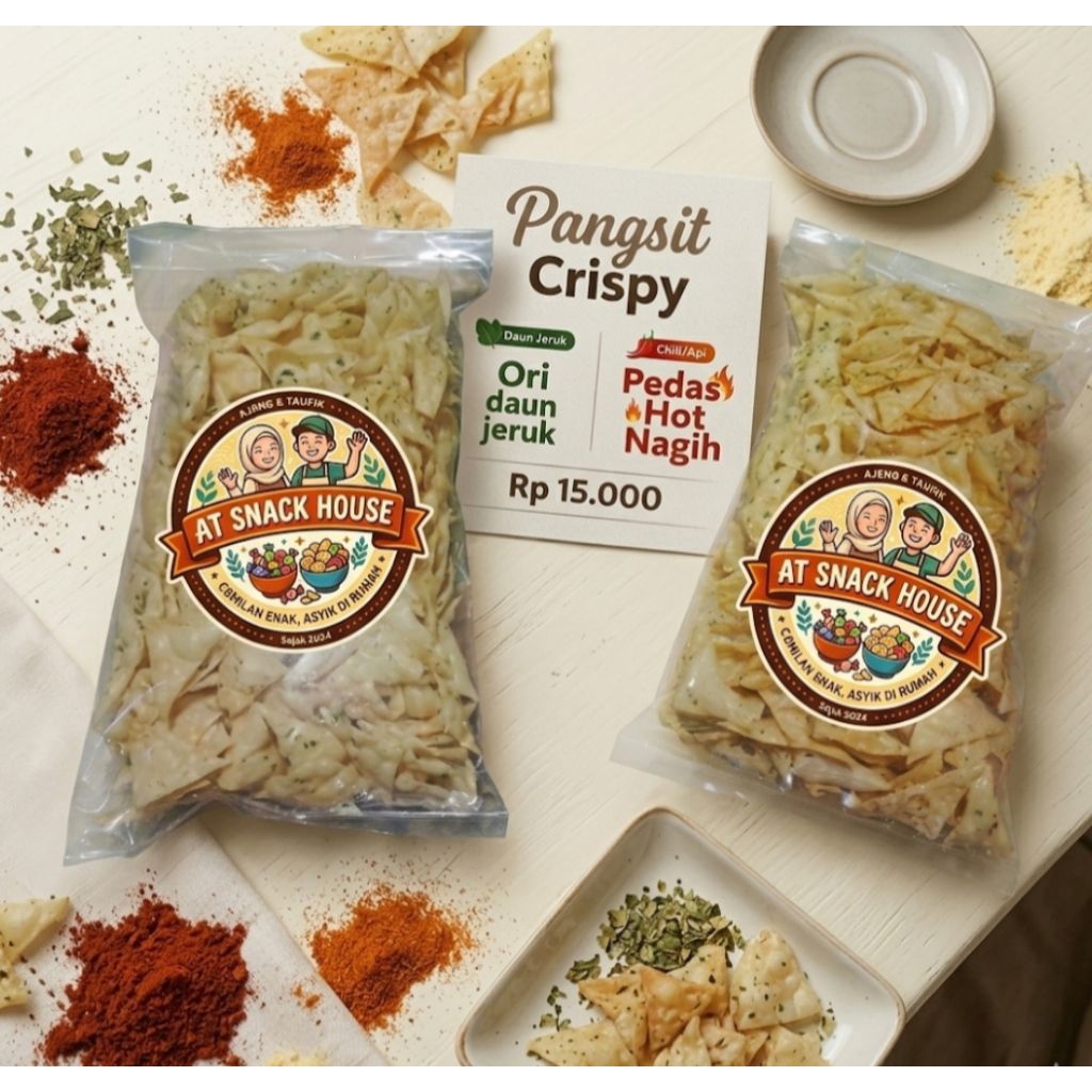 Keripik Pangsit 100gr