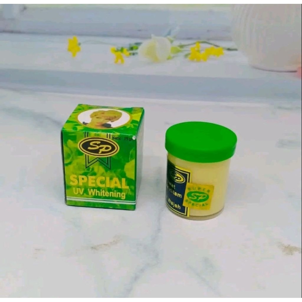 Cream SP Hijau Uv Whitening Original