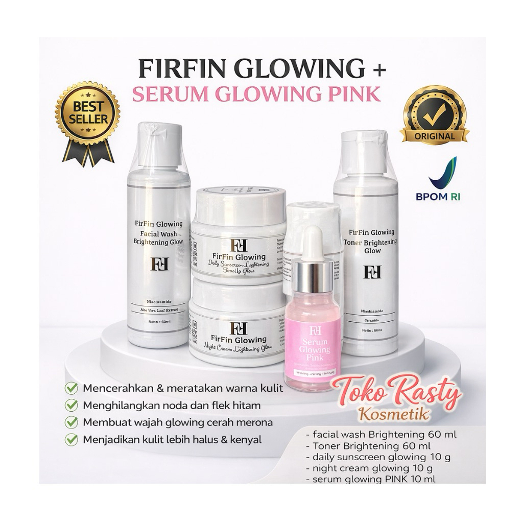 FIRFIN GLOWING + SERUM GLOWING PINK