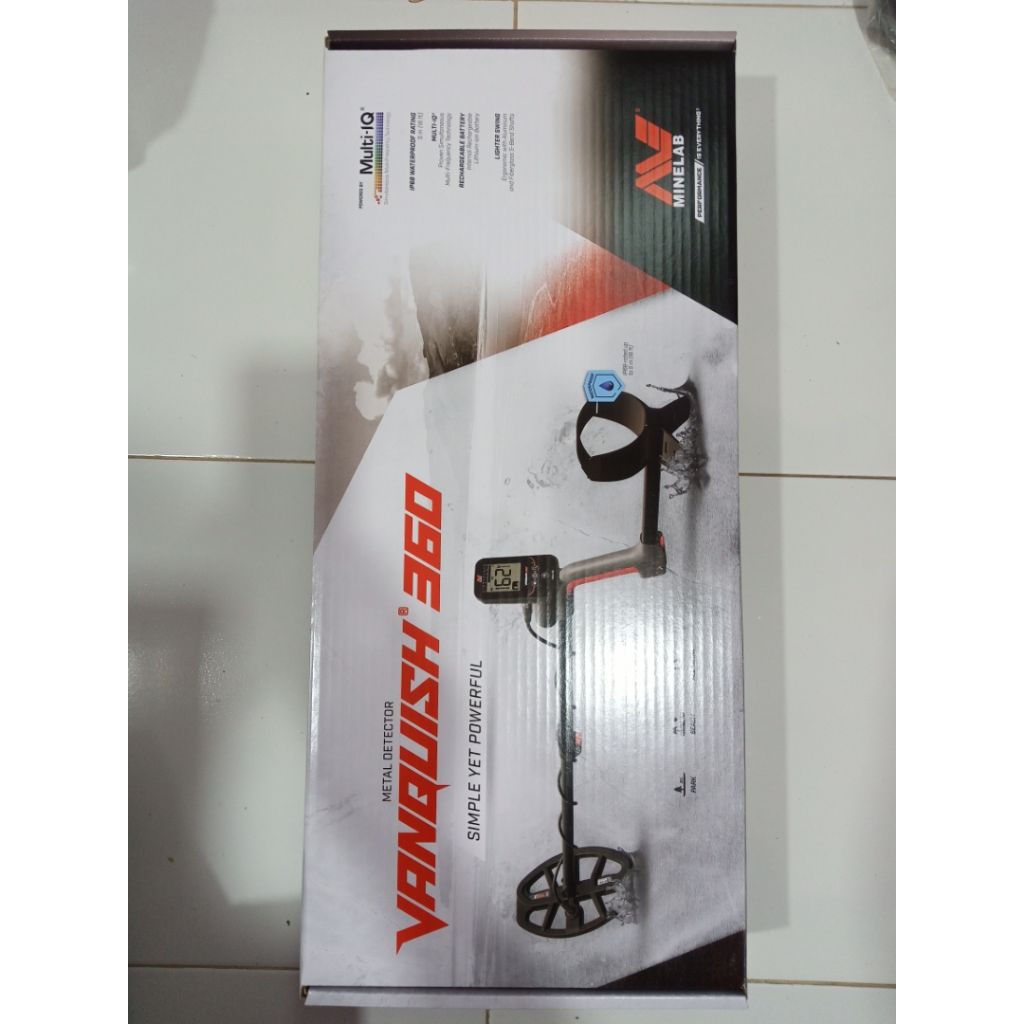 Vanquish 360 metal detector Minelab