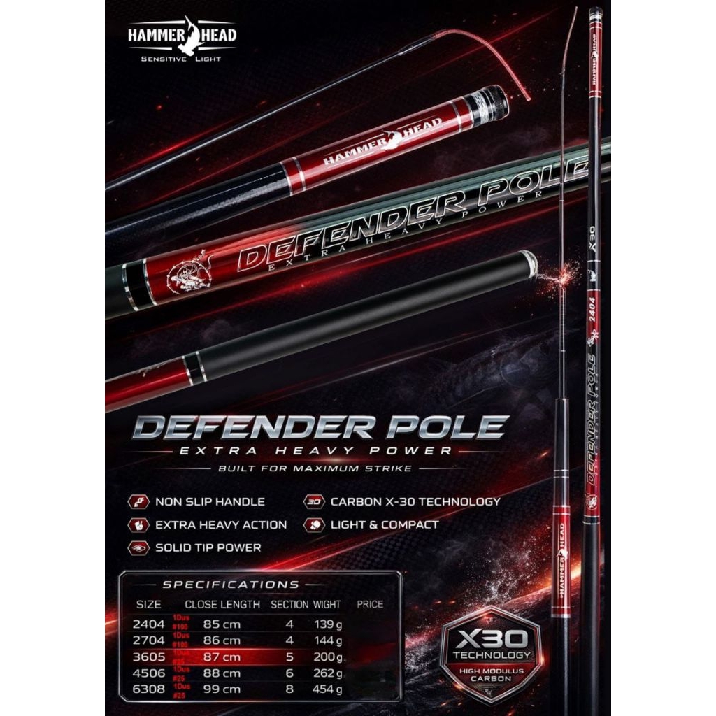 POLE / TEGEK HAMMERHEAD DEFENDER