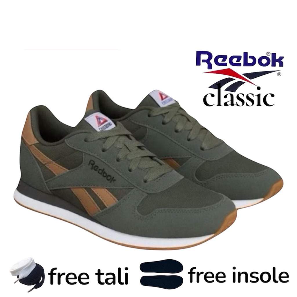 Sepatu Joging Pria Casual Reebok Anti Slip Anti Licin Anti Jebol