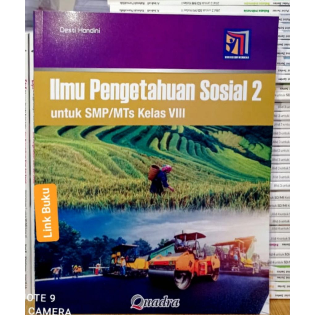 Buku IPS Kelas 8 SMP Kurikulum Merdeka Quadra