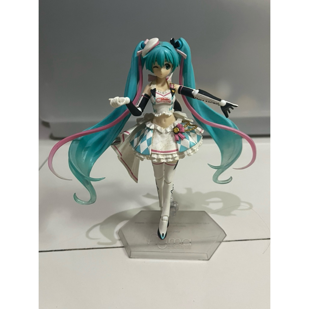 [preloved] Hatsune Miku Hanya Figure Figma Racing Miku 2019 Action Figure