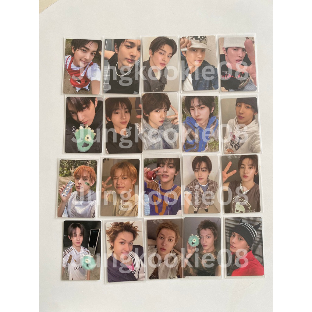 PC PHOTOCARD CORTIS KEONHO SEONGHYEON JUHOON MARTIN JAMES OFFICIAL