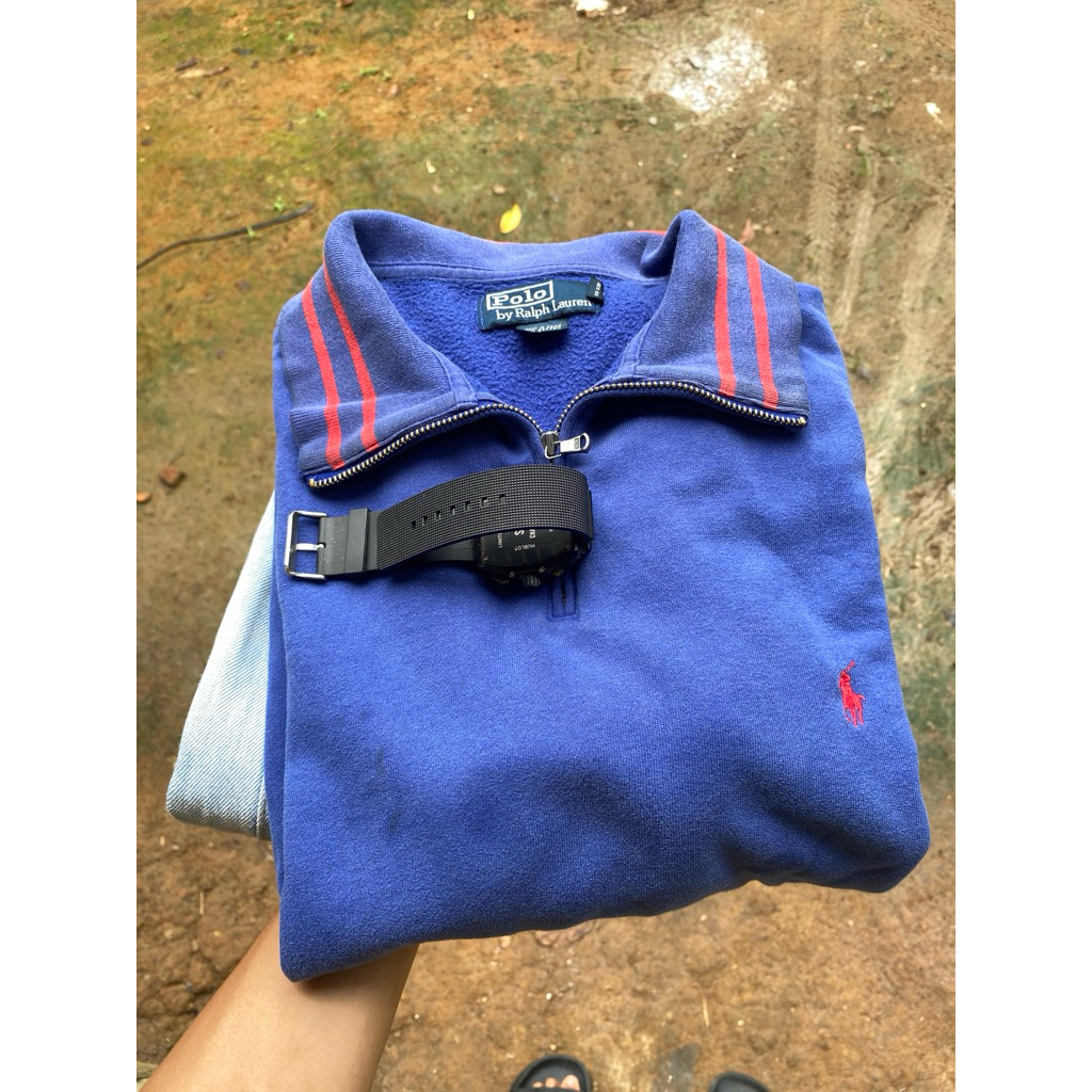 halfzip polo by ralph lauren