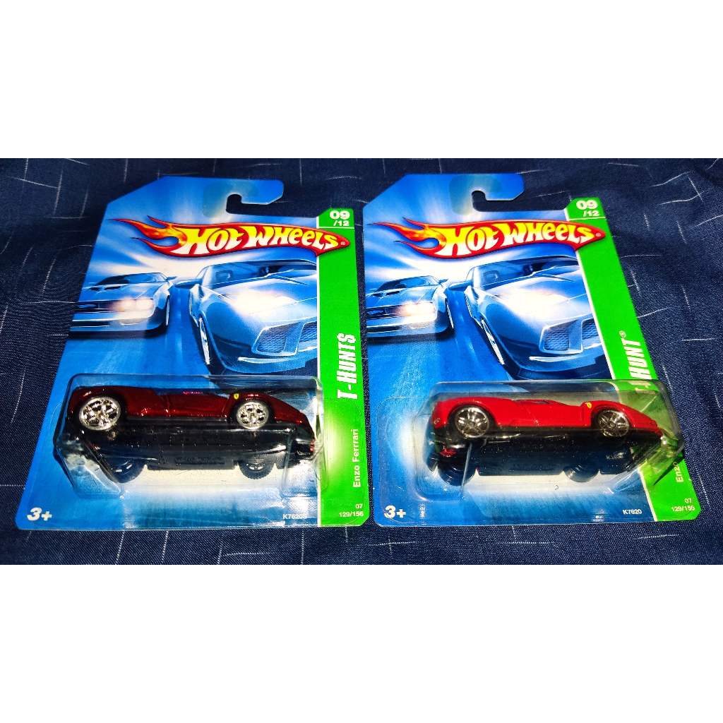 Paket Hotwheels Enzo Ferrari Super Treasure Hunts + Treasure Hunt 2007