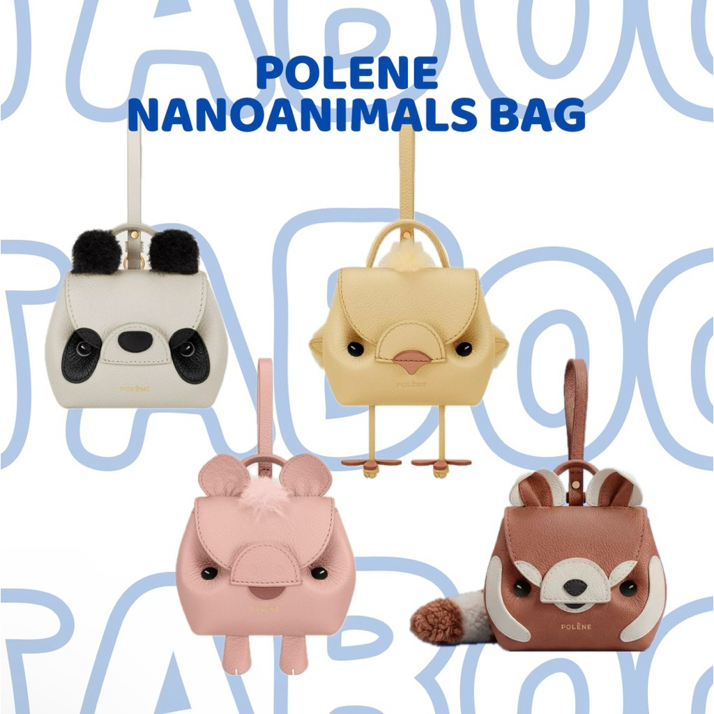 POLENE NANOANIMALS BAG - PO