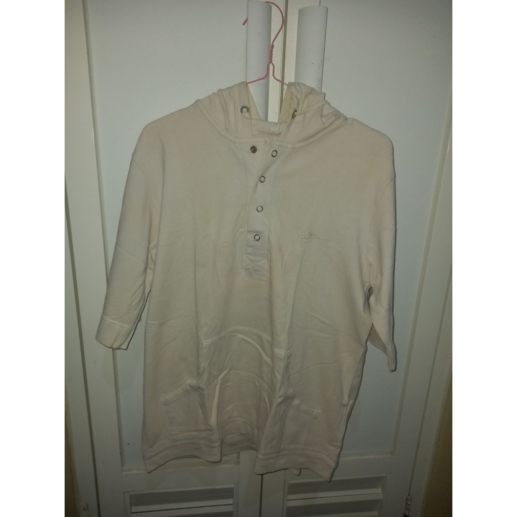 [PRELOVED] Jaket Hoodie Putih