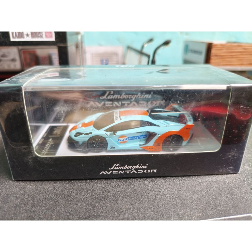 TPC 1:64 Aventador Livery Gulf (segel)