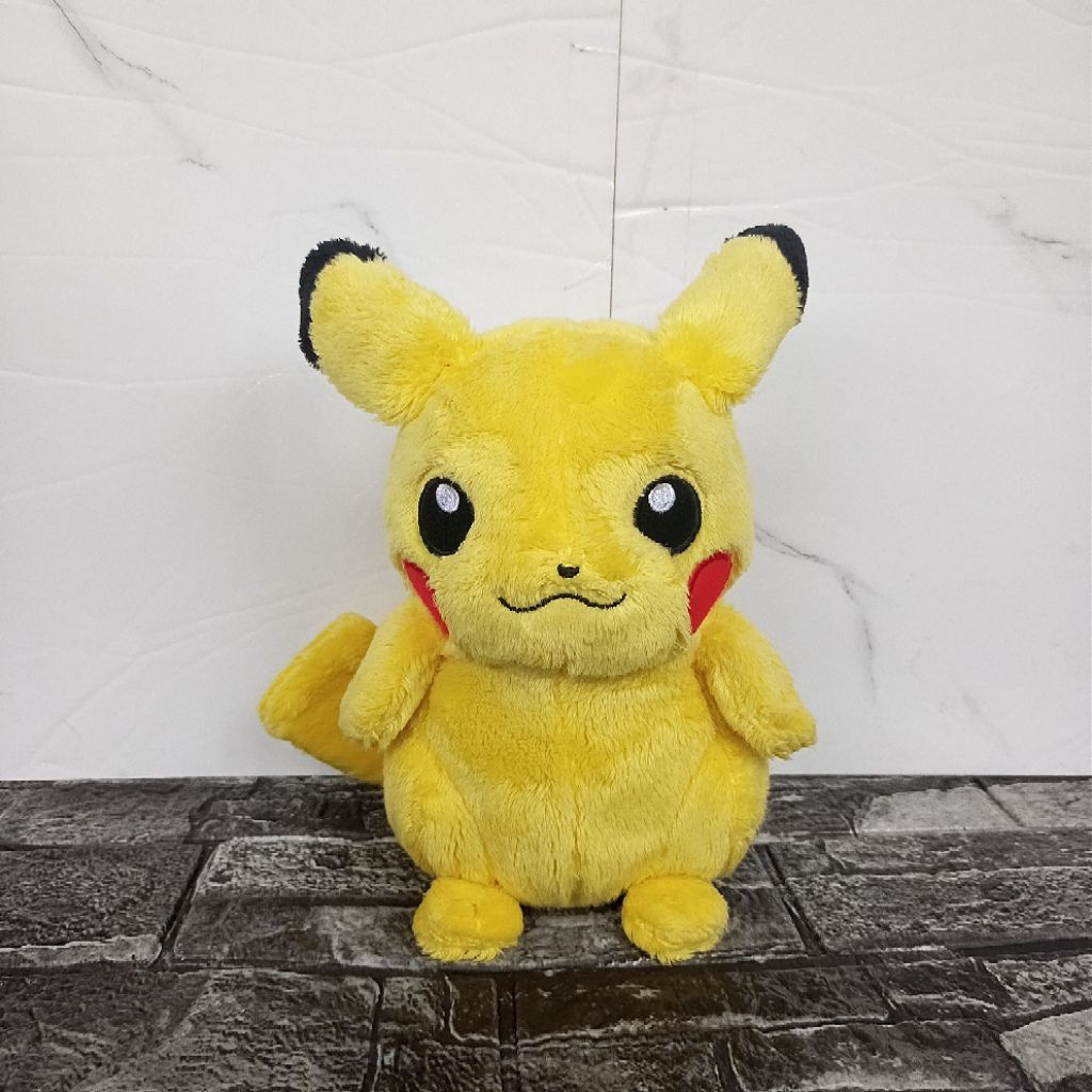 BONEKA POKEMON PIKACHU BULU / OFFICIAL MERCHANDISE POKEMON PIKACHU CHANGI TAKARA TOMY PLUSH