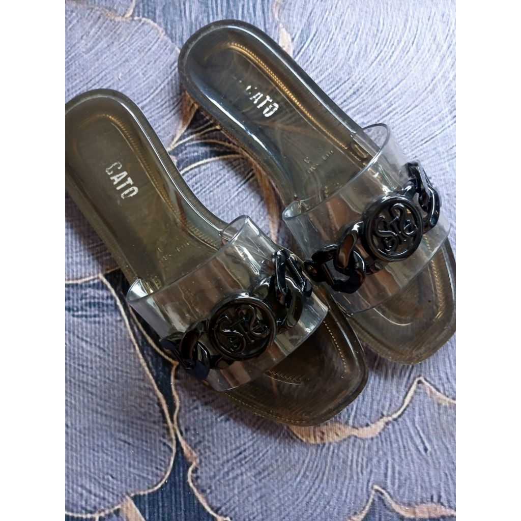 staccato jelly flat sandal