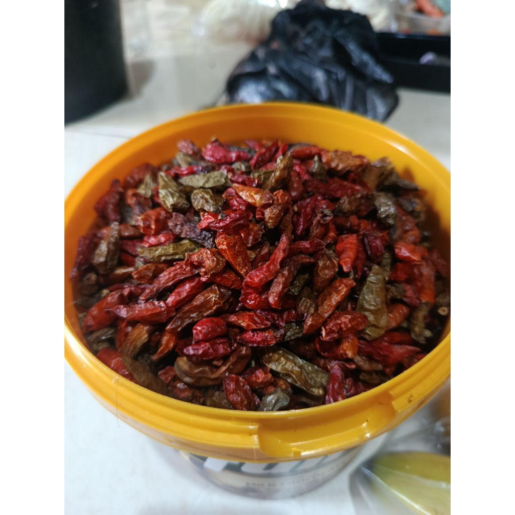 cabe rawit kering super pedas