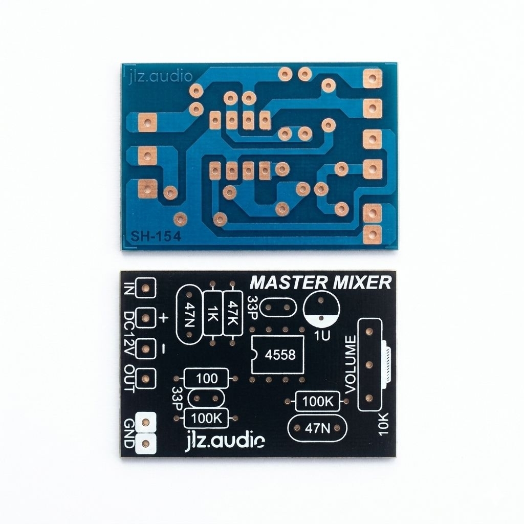 PCB Master Mixer SH-154 – High Quality Audio Component.