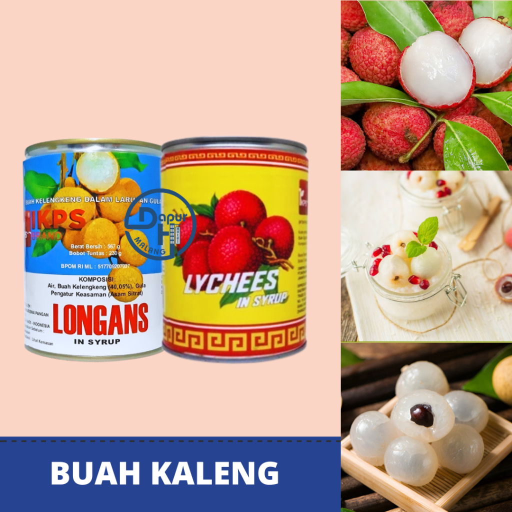 BUAH KALENG Longan & Leci // FRUTANEIRA IKPS // Kelengkeng //DH