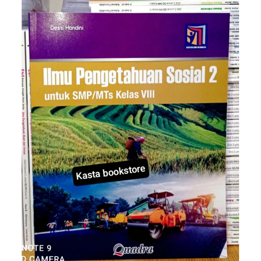 Buku IPS Kelas 8 SMP Kurikulum Merdeka Quadra