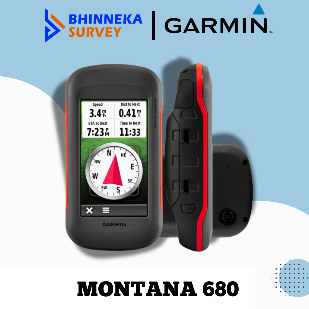 Gps Garmin Montana 680 Second Lengkap
