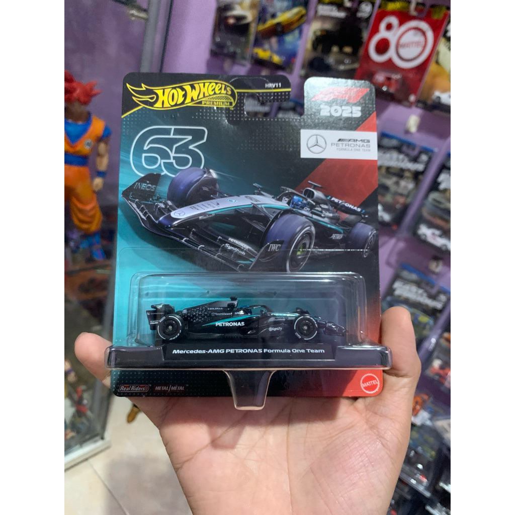 Hot Wheels Formula One Premium F1 2025 AMG Petronas