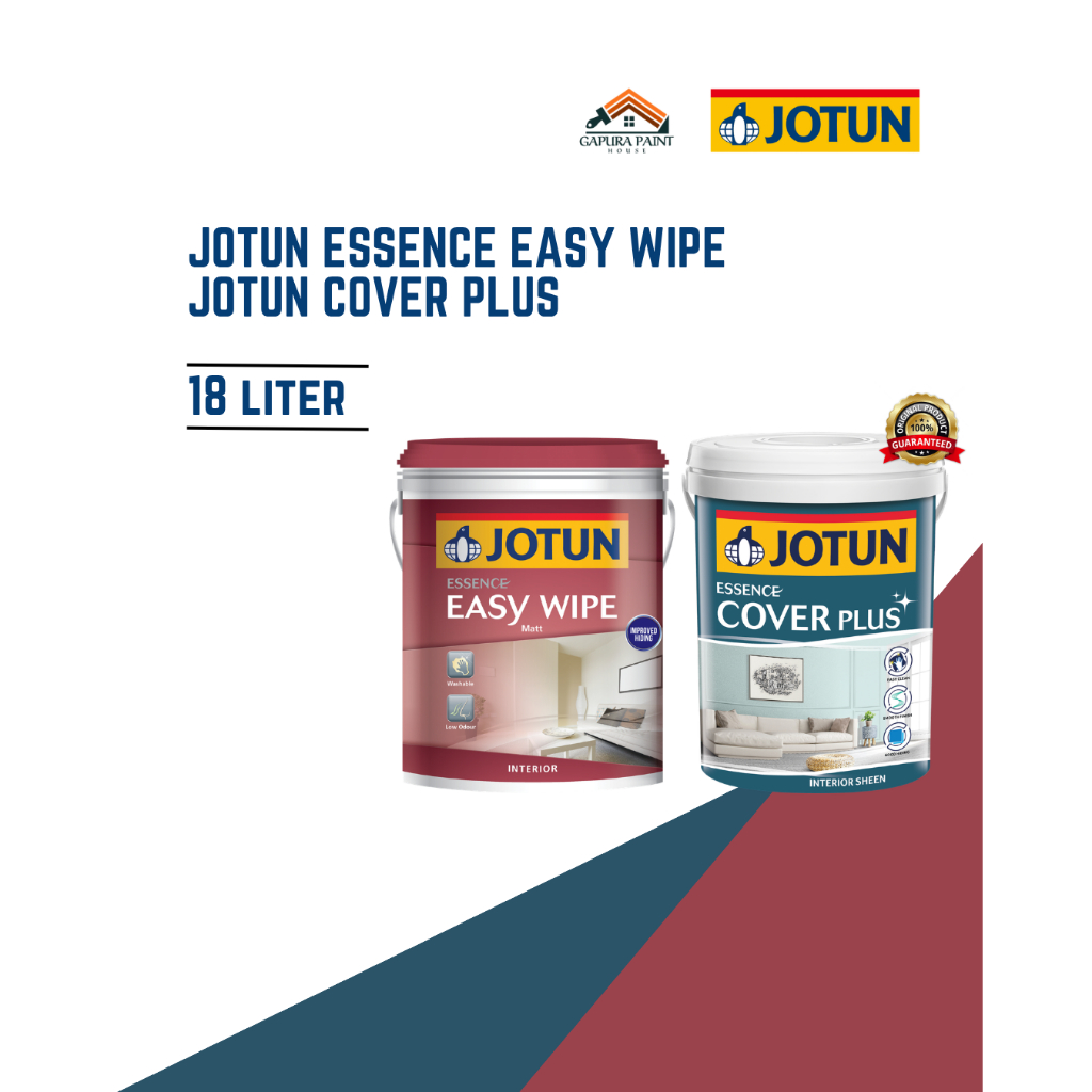 Cat Tembok Jotun Interior 18 Liter- Jotun Easy Wipe Jotun Cover Plus- Warna lain dm ke admin