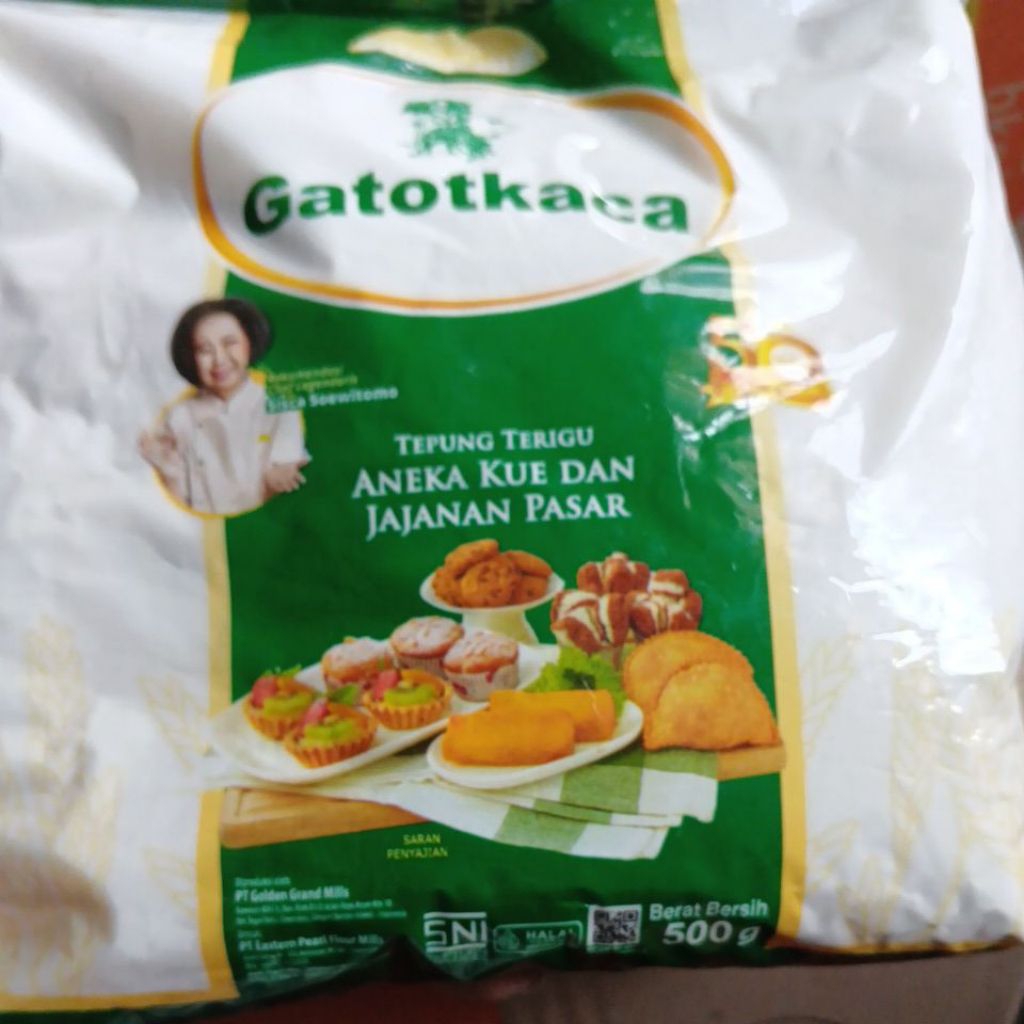 Tepung terigu Gatotkaca 500 gram