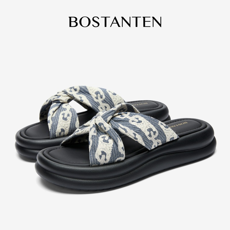 BOSTANTEN Flat Sandal EVA Slide Wanita