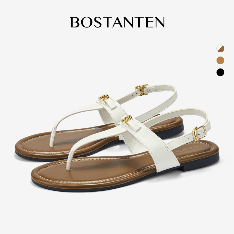 BOSTANTEN Cassandra Sandal Flat Wanita Jepit