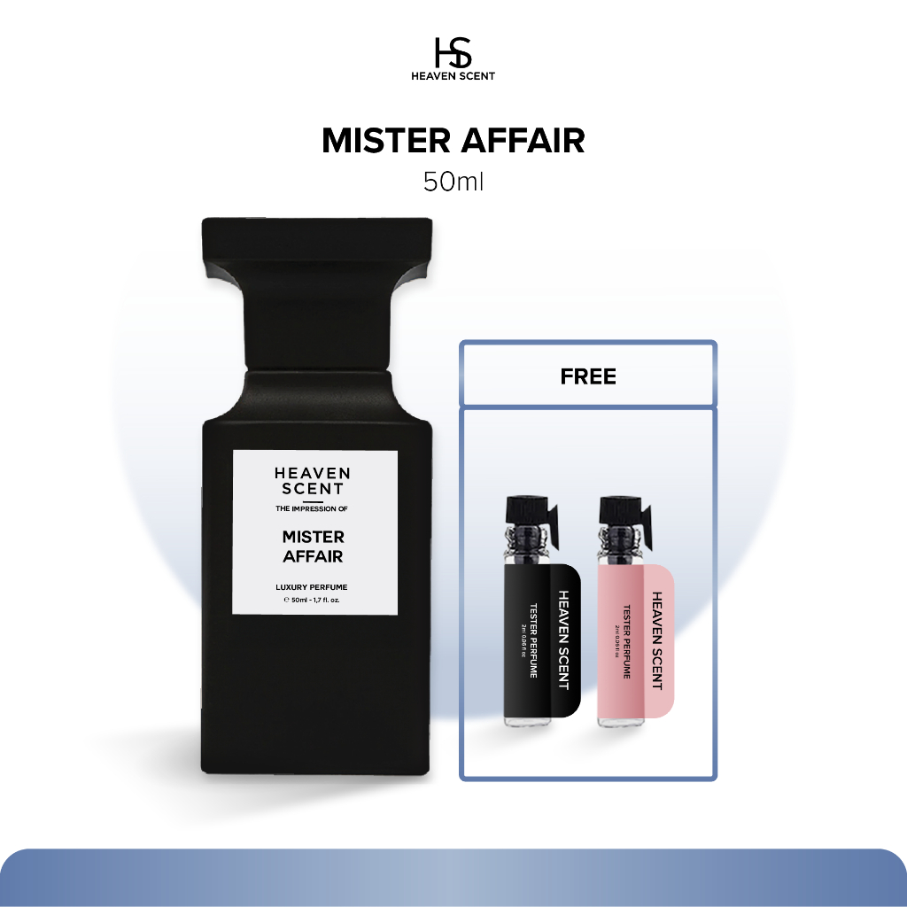 Heaven Scent SBY - Mister Affair 50ml Parfum  Pria