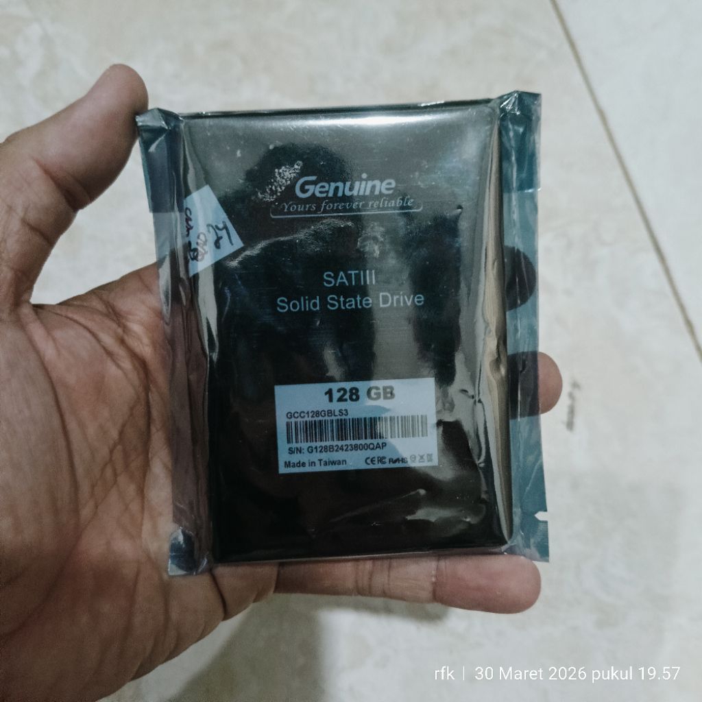 SSD 128GB Genuine