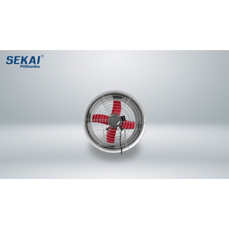 Industrial Blower Axial Fan 20 Inch SEKAI BAF 2040 N Exhaust Fan Metal Daya Sedot Besar